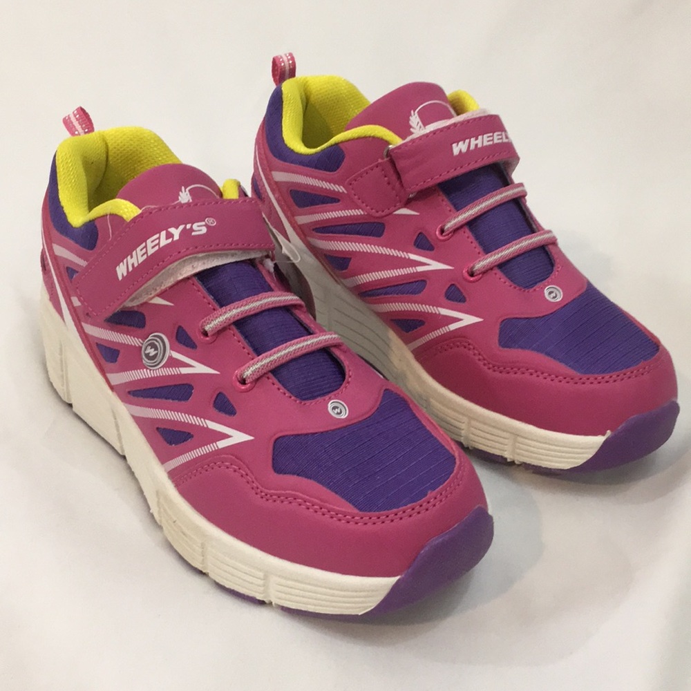 Lafreddy race wheeled skate shoe 41 pink